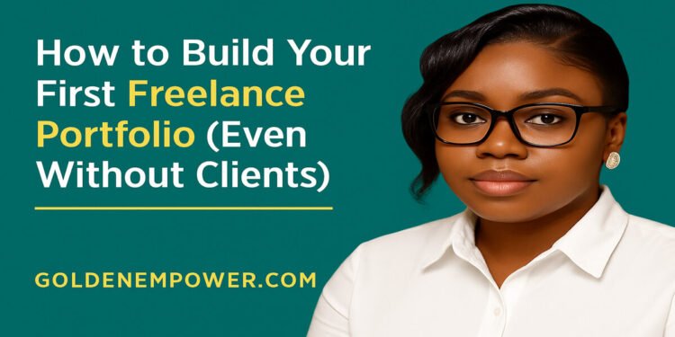 How to Build Your First Freelance Portfolio (Even Without Clients) 1 Freelance Portfolio Tips – GoldenEmpower.com