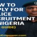 Nigeria Police Recruitment