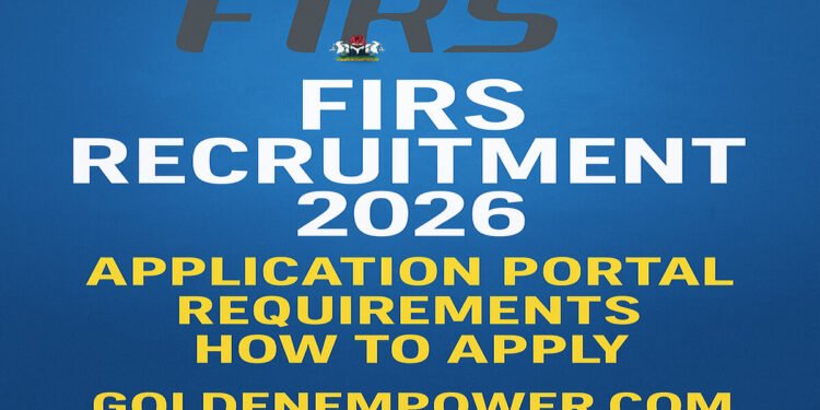 FIRS Recruitment 2026: Application Portal, Requirements, and How to Apply 1 FIRS Recruitment