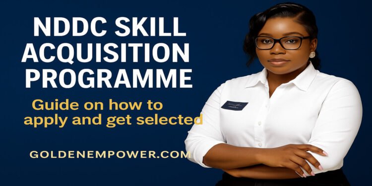 NDDC Skill Acquisition Programme
