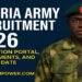 Nigeria Army Recruitment 2026