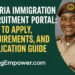 Nigeria Immigration Recruitment Portal: How to Apply, Requirements, and Application Guide 6 Nigeria Immigration Recruitment Portal and application guide