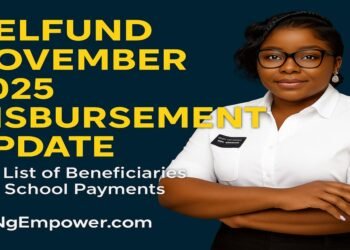 NELFUND November 2025 student loan disbursement update showing full list of funded institutions and beneficiaries across Nigeria