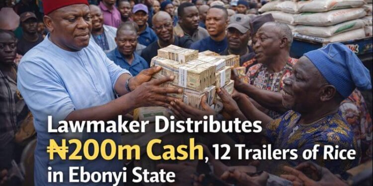 ₦200m Cash Shared as Ebonyi Federal Lawmaker Rolls Out Yuletide Empowerment 1 ₦200m Cash Shared as Ebonyi Federal Lawmaker Rolls Out Yuletide Empowerment