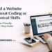 Build a Website Without Coding
