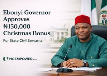 Ebonyi State Governor Approves ₦150,000 Christmas Bonus for Civil Servants