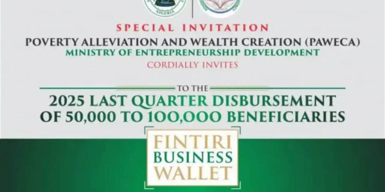 Good News for Entrepreneurs: Adamawa to Share N50,000 Fintiri Business Wallet to 100,000 Beneficiaries
