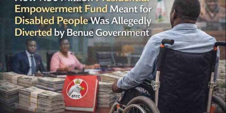How ₦50 Million Presidential Empowerment Fund for PWDs Was Allegedly Diverted by Benue Govt 1 Presidential Empowerment Fund for disabled people