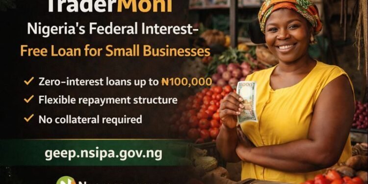 TraderMoni FG Interest Free Loan for Petty Entrepreneurs