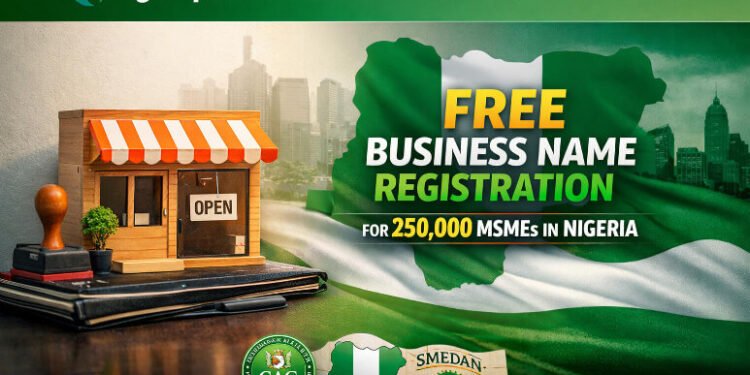 Free CAC Business Name Registration Opens for 250,000 Nigerian Small Businesses 1 Free CAC Business Name Registration