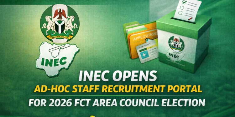 INEC Opens Ad-Hoc Staff Recruitment Portal for 2026