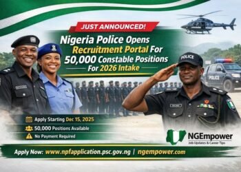 Nigeria Police Opens Recruitment Portal