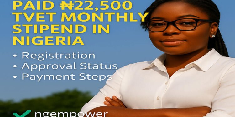 TVET Monthly Stipend