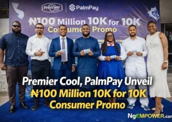 Premier Cool Partners PalmPay for ₦100m 10K for 10K Cash Giveaway