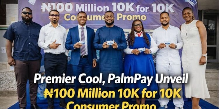 Premier Cool Partners PalmPay for ₦100m 10K for 10K Cash Giveaway