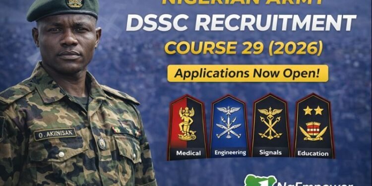 Nigerian Army DSSC Recruitment
