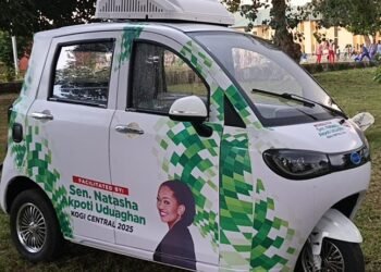 Natasha Resumes Youth Empowerment with Electric Tricycles