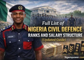 Nigeria Civil Defence Ranks