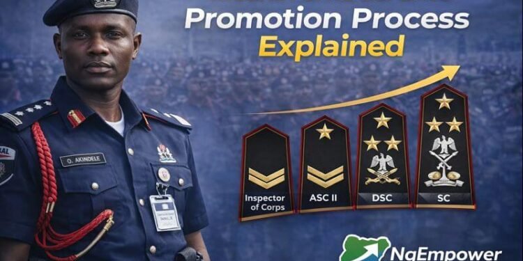 Nigeria Civil Defence Promotion Process