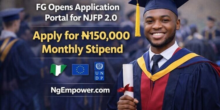 FG Opens Application Portal for NJFP 2.0