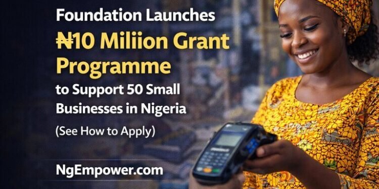 Grant Programme to Support 50 Small Businesses in Nigeria
