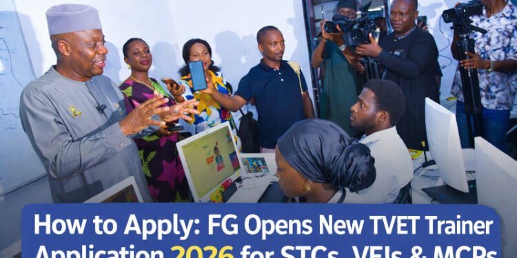 TVET training centre participants during practical skills session under FG TVET programme