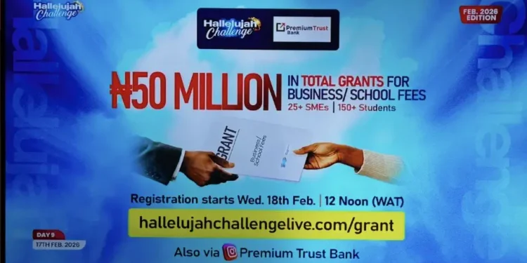 Latest Update on Hallelujah Challenge ₦50 Million Grant 2026