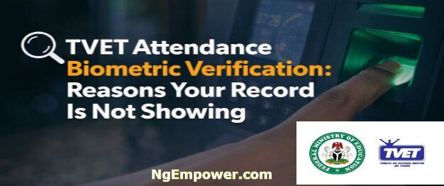 TVET Biometric Attendance: What to Do If Your Record Is Missing 1 TVET Biometric Attendance guide