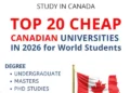 affordable Canadian universities for nigerian students