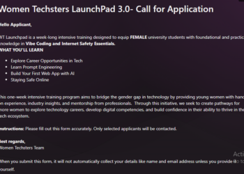 Women Techsters LaunchPad 3.0