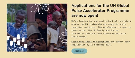 UN Global Pulse Opens Applications for Scale Accelerator Program 2026