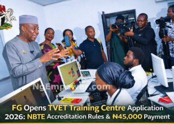 TVET Training Centre Application 2026